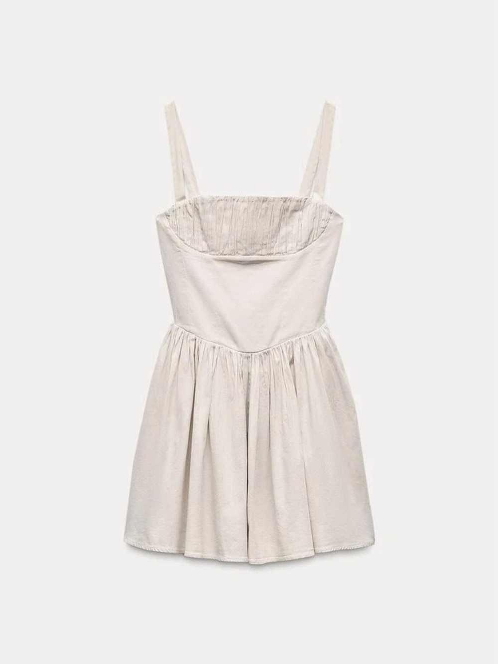 Zara Light Cream Sundress